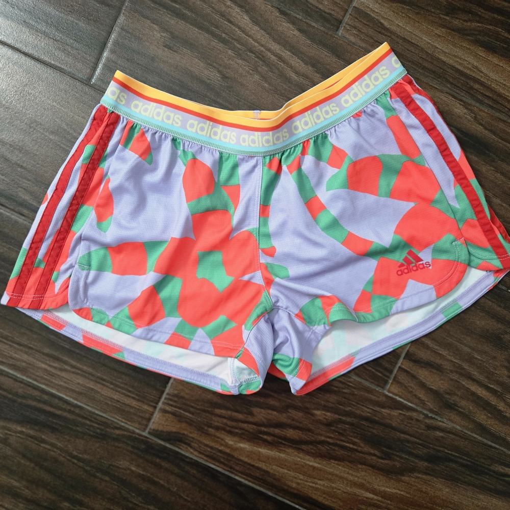 Adidas Farm Rio Women's Multicolor Athletic Shorts Size XS